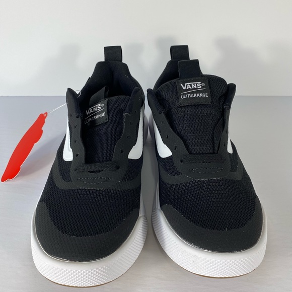 Vans UltraRange Rapidweld Black White Sneakers - Picture 4 of 8